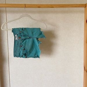 Free People Denim Shorts